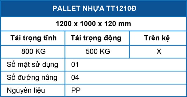Pallet-TT1210D