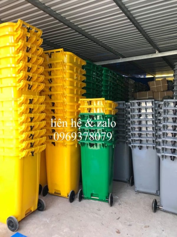 Thuận Thiên Plastic cung cấp thùng rác nhựa 90 lít toàn quốc