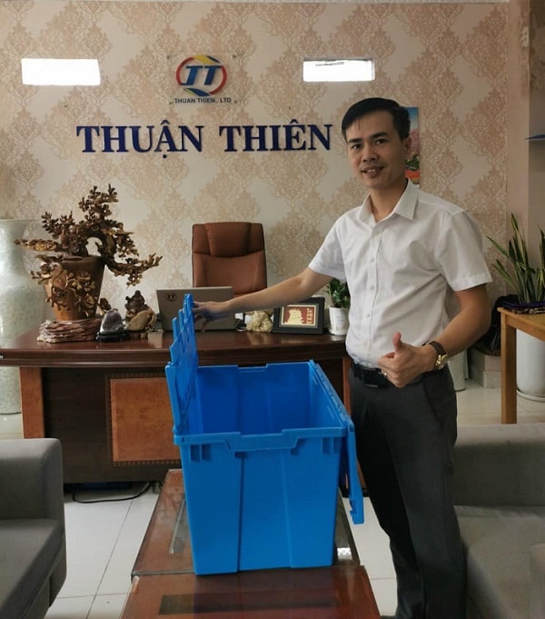 Thùng nhựa đựng đồ đa năng giá rẻ Thuận Thiên Plasitc