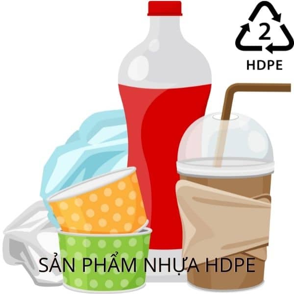 sản phẩm từ nhựa HDPE an toàn cho người dùng