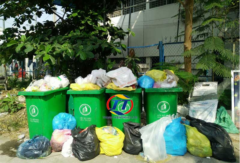 Đóng gói rác thải đúng cách