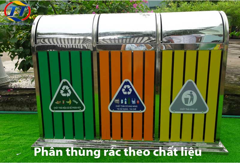 thung rac inox phan loai